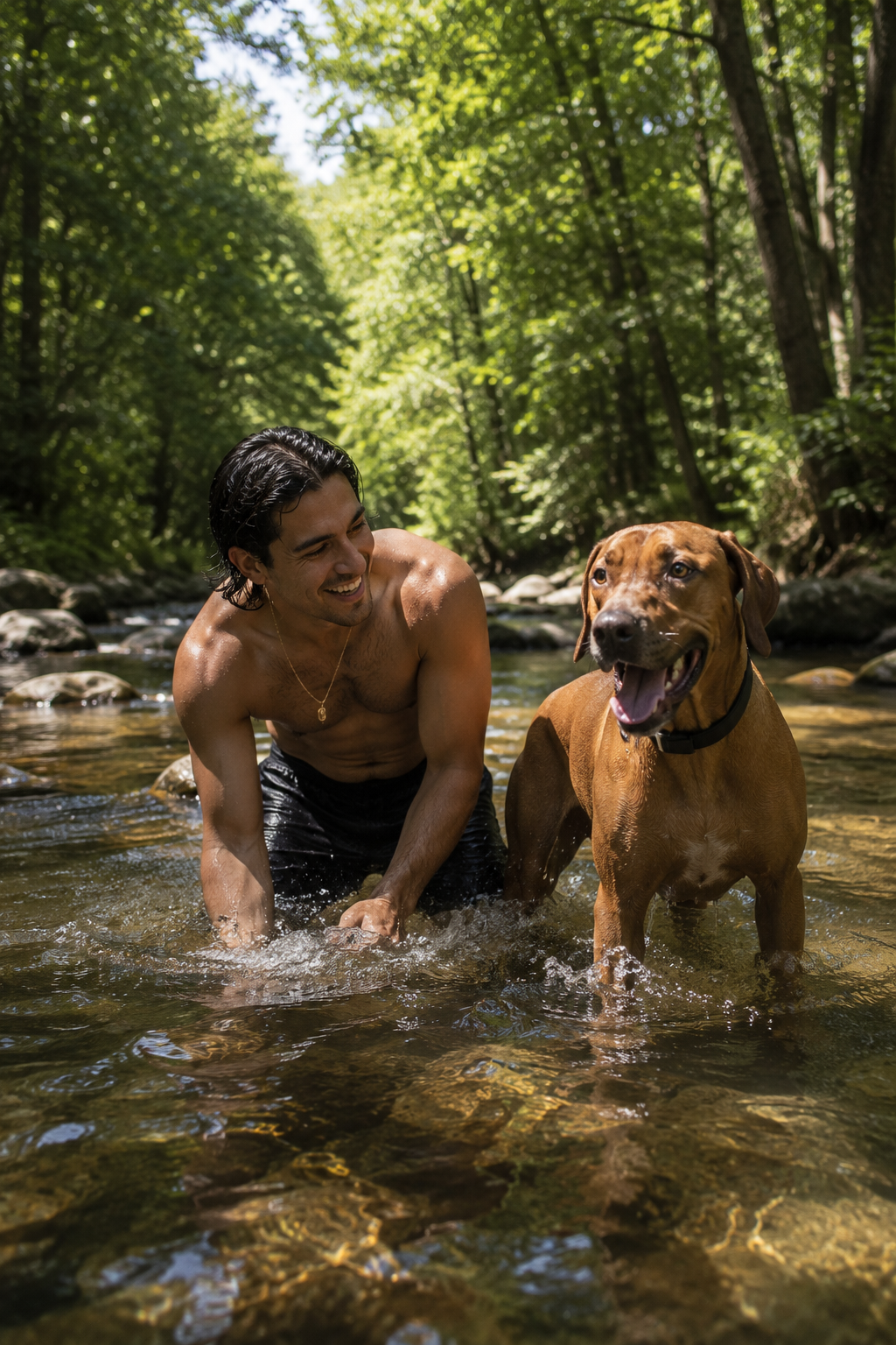 Cool Off in a Creek Together